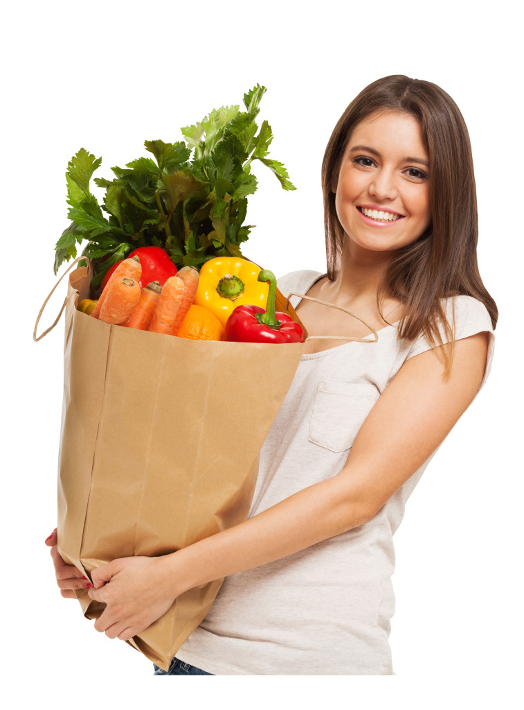 Lady hold shopping bag Parafield Web